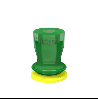 0204978派亚博吸盘真空吸盘B10XP邵氏硬度30°/60°适用于非平坦和多孔表面的工件,如硬纸板。这种DURAFLEX®吸盘采用专门研制的无痕材料制成,将橡胶的弹性和聚氨酯的耐磨性完美地结合在一起-派亚博真空发生器piab吸盘