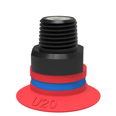 0101391���ǲ�����  Suction cup U20 Silicone,G1/8��male,with mesh filter and dual flow control valve�����ڰ��˴�ƽ����ǳ������Ĺ���-���ǲ��������ǲ���շ�����piab����