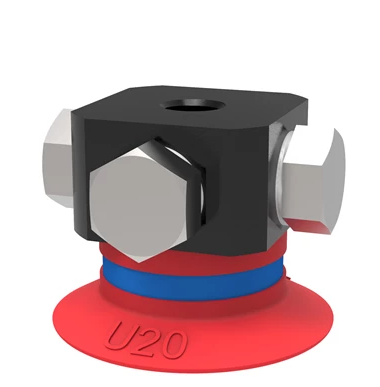 0101394���ǲ�����  Suction cup U20 Silicone,5xM5 female,with dual flow control valve�����ڰ��˴�ƽ����ǳ������Ĺ���-���ǲ��������ǲ���շ�����piab����