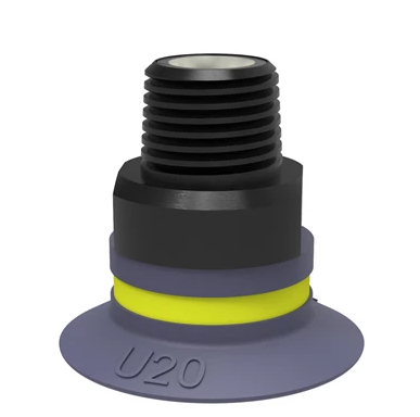 9906870���ǲ����� Suction cup U20 HNBR,G1/8�� male,with mesh filter and dual flow control valve�����ڰ��˴�ƽ����ǳ������Ĺ���-���ǲ��������ǲ���շ�����piab����