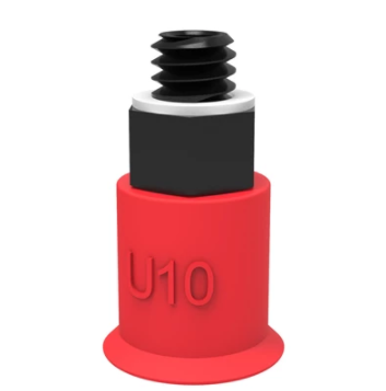 3150005S派亚博吸盘Suction cup U10 Silicone,M5 male适用于搬运带平整或浅凹表面的工件-派亚博吸盘派亚博真空发生器piab吸盘
