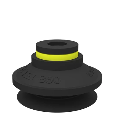 0101107���ǲ����̱��S.B50NP50.XXX.00Suction cup B50 Nitrile-PVC��ͬһ�����豸�ϲ������̲������̣������ڰ��˸߶Ȳ�ͬ����״����Ĺ���-���ǲ���շ�����piab����