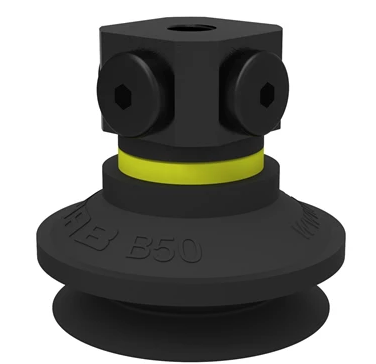 0101648���ǲ����̱��Suction cup B50 Nitrile-PVC,5x1/8��NPSF female��ͬһ�����豸�ϲ������̲������̣������ڰ��˸߶Ȳ�ͬ����״����Ĺ���-���ǲ���շ�����piab����