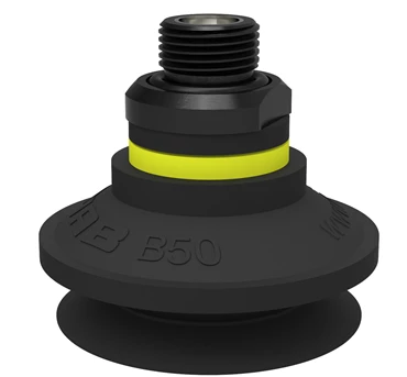 0101646���ǲ����̱��Suction cup B50 Nitrile-PVC,G3/8��male,with mesh filter��ͬһ�����豸�ϲ������̲������̣������ڰ��˸߶Ȳ�ͬ����״����Ĺ���-���ǲ���շ�����piab����