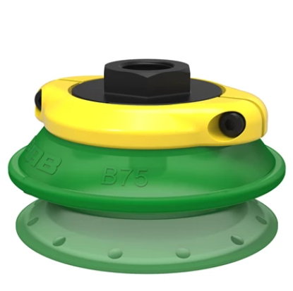 0111602���ǲ�����Suction cup B75P Polyurethane 60,3/8�� NPSF female,with mesh filterͬһ�����豸�ϲ������̲������̣������ڰ��˸߶Ȳ�ͬ����״����Ĺ���-���ǲ�����piab�������ǲ���շ�������հ���ϵͳ���ץȡϵͳ