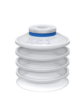 9909642派亚博Suction cup BL40-2 Silicone FCM-派亚博吸盘派亚博多层波纹吸盘