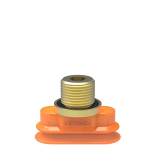 0207595派亚博吸盘Suction cup OBF15x35P L Polyurethane 60, G1/4寸male-派亚博吸盘派亚博多层波纹吸盘