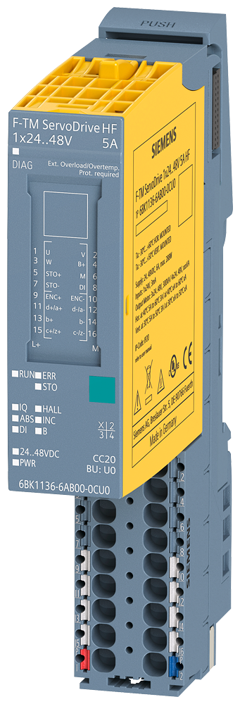 6BK1136-6AB00-0CU0�����ӱ�Ƶ�������ŷ������ĺͲ�������ڱ����͵�ѹ��Χ��24����48VDC��Դ��Դ��Ƶ���5A����SIMATICET200SPSTOӲ����