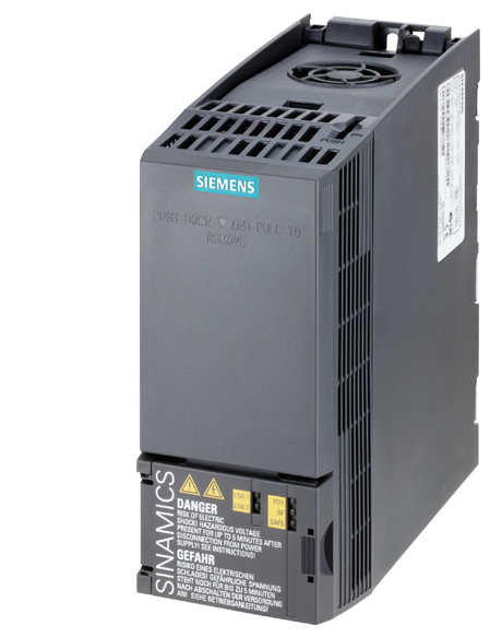 6SL3210-1KE14-3UP2�����ӱ�Ƶ��SINAMICS G120C��ƹ��ʣ�1.5kW��150%����3��380-480V+10/-20%���ཻ��47-63Hzδ����I/O-�ӿڣ�6DI��2DO��1AI��1AO����ʽ��ȫת���ж��ֳ����߼��ɣ�PROFIBUS DP�����ȼ�IP20/UL Open Typ�ߴ磺FSAA173x73x155����x��x��ⲿ24V-������PLC�����ӱ�Ƶ�������ӵ��