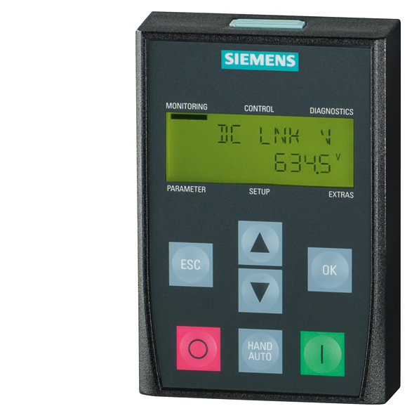 6SL3255-0AA00-4CA1�����ӱ�Ƶ��SINAMICS G120����������壨BOP-2)-������PLC�����ӵ��
