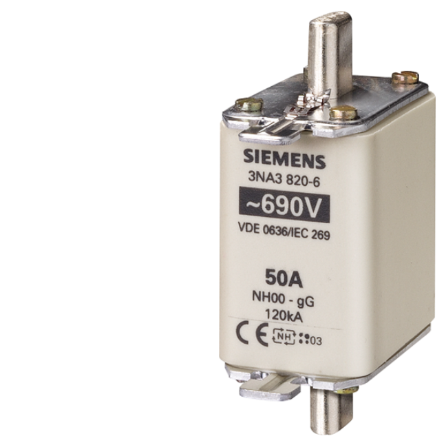 3NA3824-6�����ӱ�Ƶ��NH�۶�Ƭ��NH00�����룺80A��gG��UnAC��690V��UnDC��250V��ǰ�˱�ʾ�������������ն�-������PLC�����ӵ��