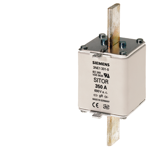 3NE1334-2�����ӱ�Ƶ��SITOR�۶�Ƭ,���������㣬NH2�����룺500A��gR��UnAC��690V��Unֱ����440V��ǰ�˱�ʾ������-������PLC�����ӵ��