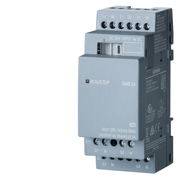 6ED1055-1FB00-0BA2��ֱ��PLC DM8 230R��չģ��SV/E/A��230V/230V/�̵�����2TE��4��������/4����������ڻձ꣡8-�����ӱ�Ƶ�������ӵ��