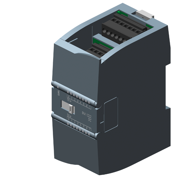 6ES7222-1BH32-0XB0������PLC SIMATIC S7-1200���������SM1222��16DO��24VDC�������0.5A-�����ӱ�Ƶ�������ӵ��