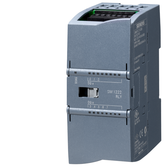 6ES7222-1HF32-0XB0������PLC SIMATIC S7-1200���������SM1222��8DO���̵���2A-�����ӱ�Ƶ�������ӵ��