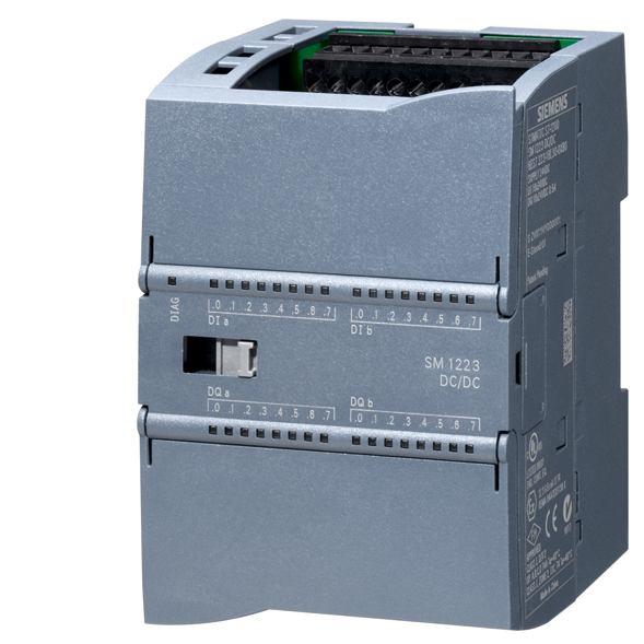 6ES7223-1BL32-0XB0������PLC SIMATIC S7-1200��������I/OSM1223��16DI/16DO��16DI24VDC�������/��������16DO�������0.5A-�����ӱ�Ƶ�������ӵ��