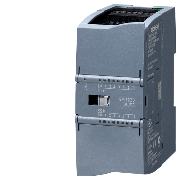 6ES7223-1PH32-0XB0������PLC SIMATIC S7-1200��������I/OSM1223��8DI/8DO��8DI24VDC�������/��������8DO���̵���2A-�����ӱ�Ƶ�������ӵ��