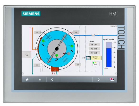 6AG1124-0GC01-4AX0������PLC SIPLUS HMI TP700���ǰ����6AV2124-0GC01-0AX0������ʴͿ�㣬0 - +50��C-�����ӱ�Ƶ�������ӵ��
