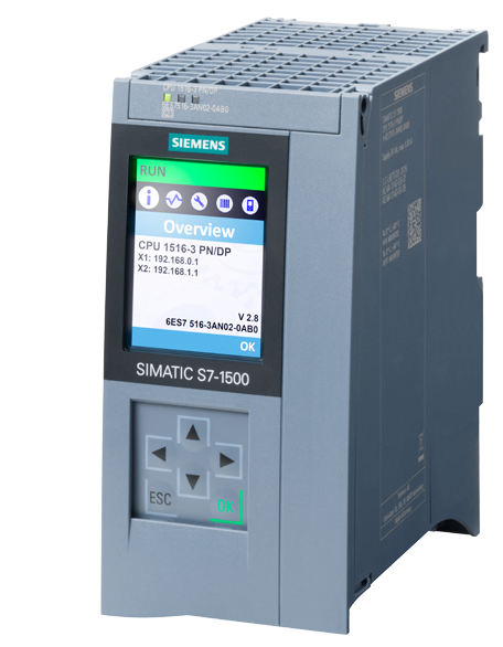 6AG1516-3AN02-2AB0������PLCSIPLUS S7-1500 CPU 1516-3PN/DP����6ES7516-3AN02-0AB0������ʴͿ�㣬-40-+60��C�����봦�������������洢��1MB���ڳ���5MByte��������-�����ӱ�Ƶ�������ӵ��